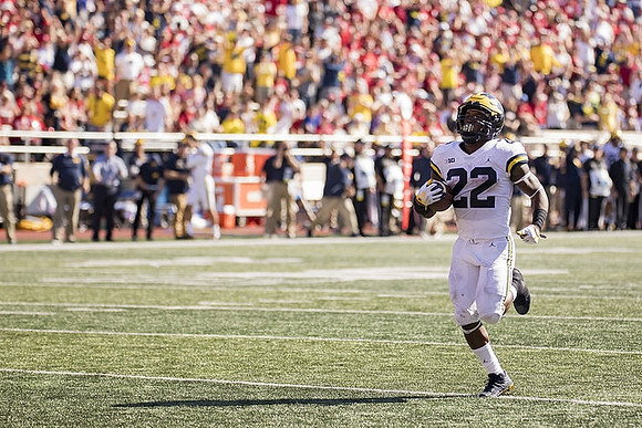 Karan Higdon (22)