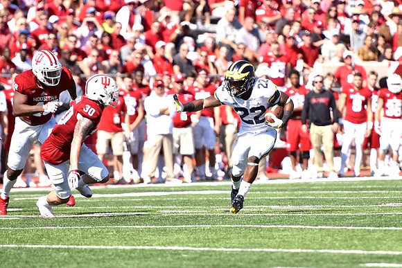 Karan Higdon (22)