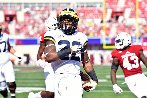 Karan Higdon (22)