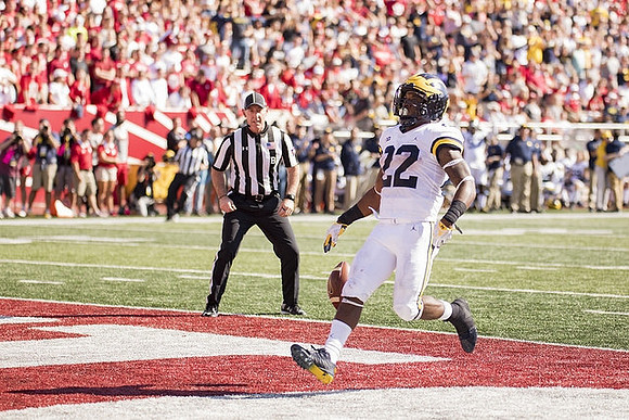 Karan Higdon (22)