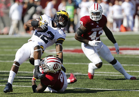 Karan Higdon (22)