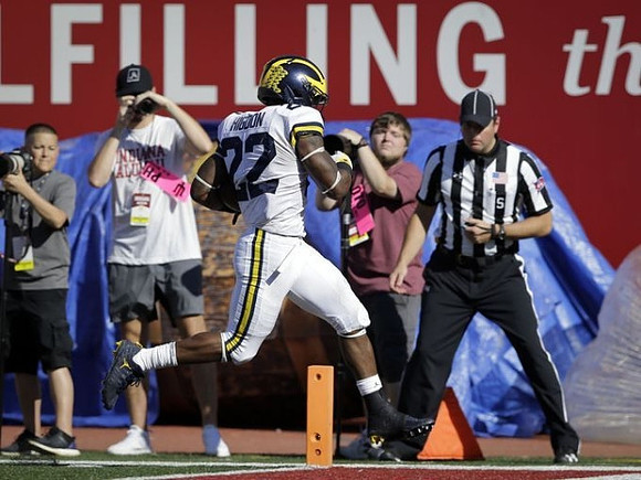 Karan Higdon (22)