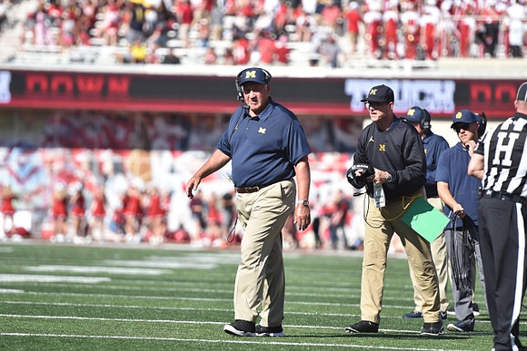 Greg Mattison and Jim Harbaugh
