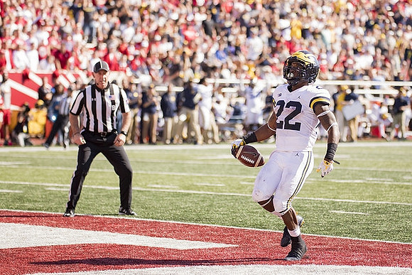 Karan Higdon (22)