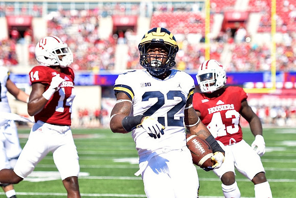 Karan Higdon (22)