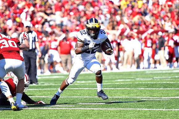 Karan Higdon (22)