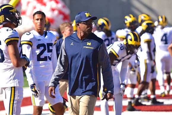 Michigan Coach and Players