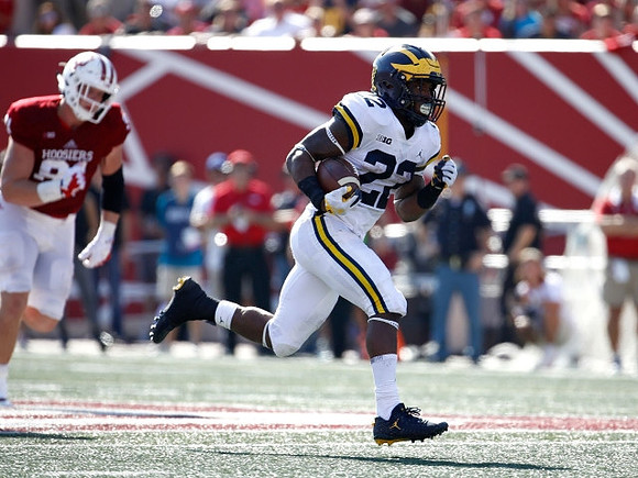 Karan Higdon (22)