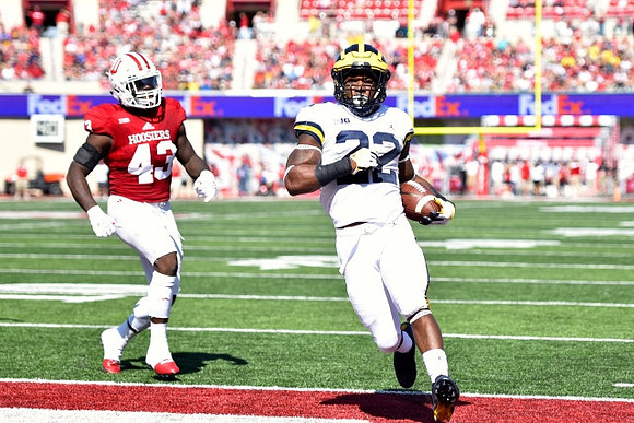 Karan Higdon (22)