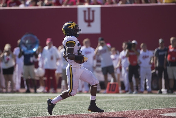 Karan Higdon (22)