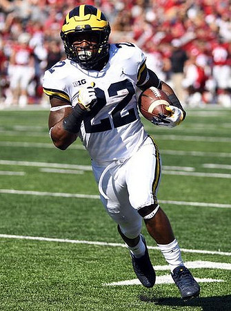 Karan Higdon (22)