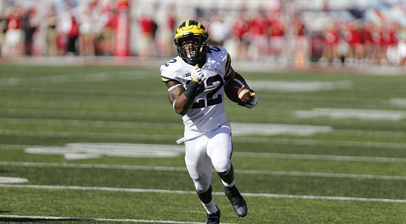 Karan Higdon (22)