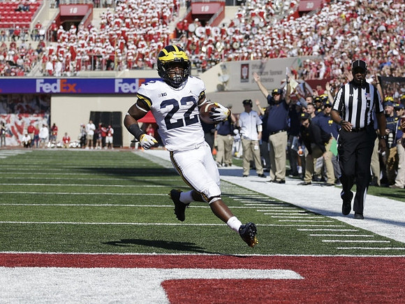 Karan Higdon (22)
