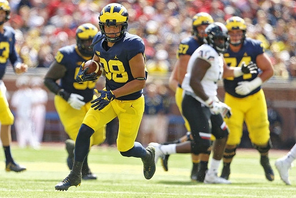 Wilton Speight (3), Khalid Hill (80), Grant Perry (88), Patrick Kugler (57), and Sean McKeon (84)