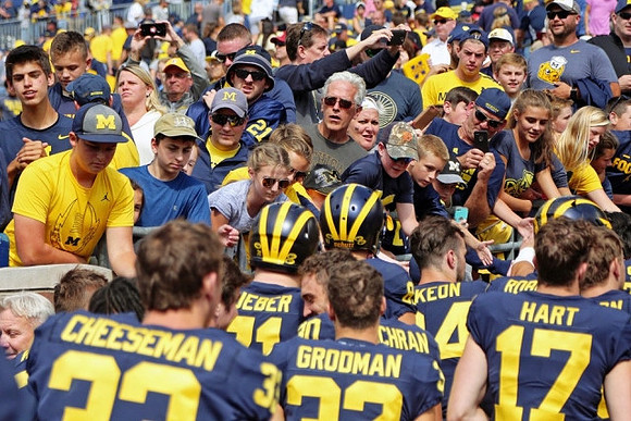 Camaron Cheeseman (33), Louis Grodman (32), Will Hart (17), and Sean McKeon (84)