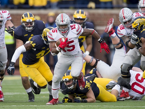 Desmond Morgan (3), Delano Hill (44), and Joe Bolden (35)