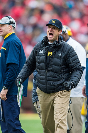D.J. Durkin and Jim Harbaugh