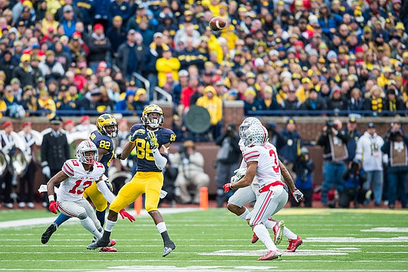Amara Darboh (82) and Jake Butt (88)