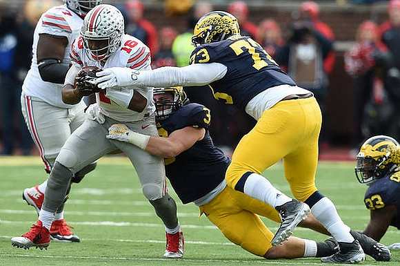 Desmond Morgan (3), Maurice Hurst (73), and Taco Charlton (33)
