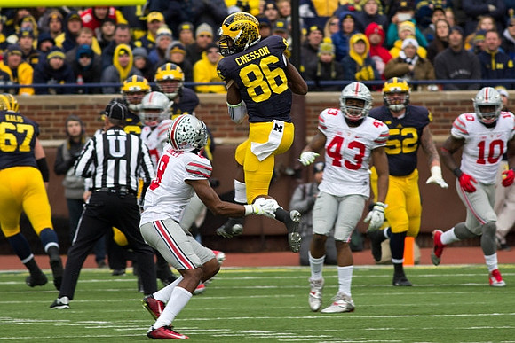 Kyle Kalis (67), Jehu Chesson (86), and Mason Cole (52)