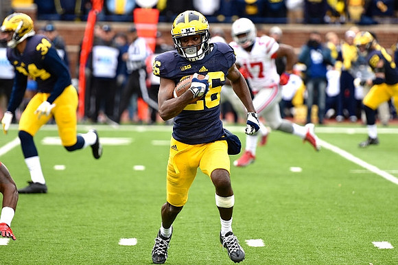 Jeremy Clark (34) and Jourdan Lewis (26)