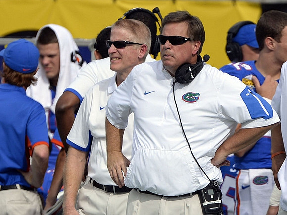 Florida Head Coach Jim McElwain