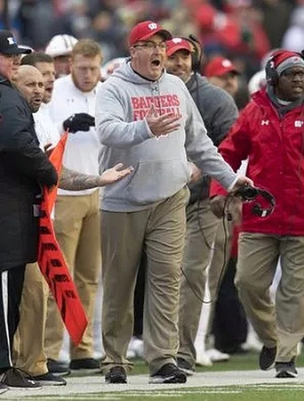 Wisconsin Head Coach Paul Chryst