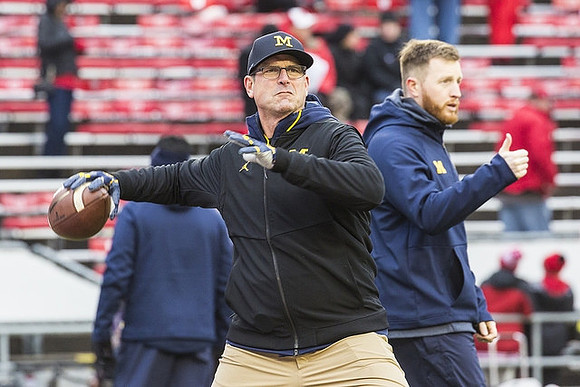 Jim Harbaugh and Jay Harbaugh