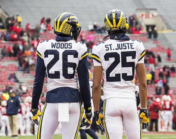 J'Marick Woods (26) and Benjamin St-Juste (25)