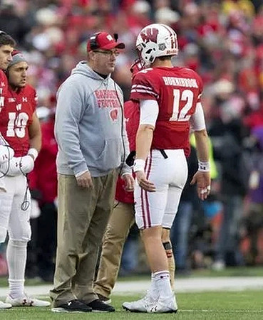 Wisconsin Head Coach Paul Chryst