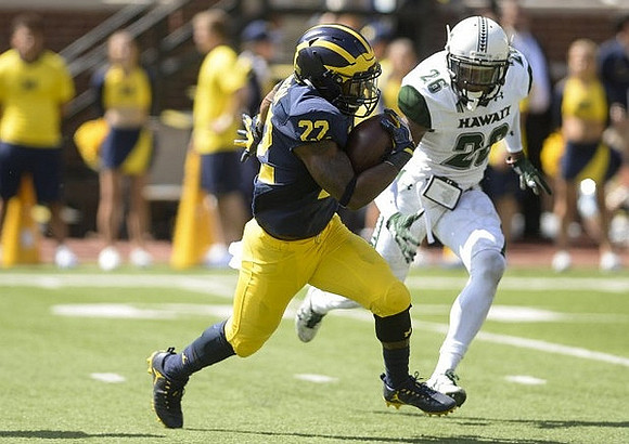 Karan Higdon (22)
