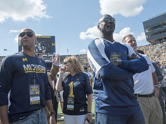 Derek Jeter and Michael Jordan