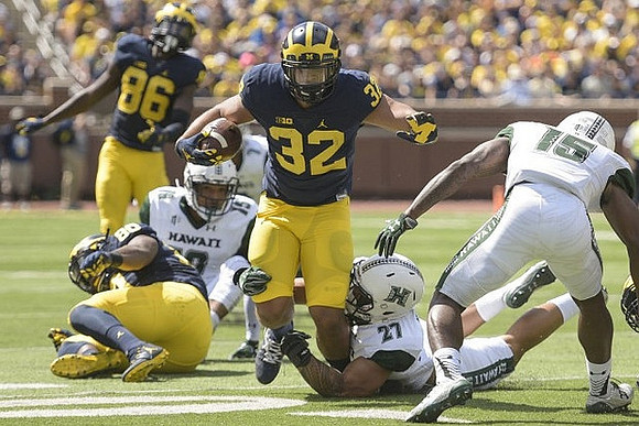 Jehu Chesson (86), Khalid Hill (80), and Ty Isaac (32)