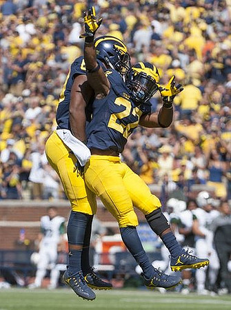 Karan Higdon (22)