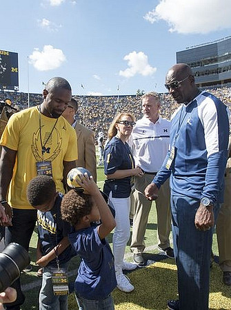 Charles Woodson and Michael Jordan
