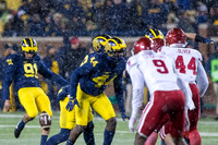 Kenny Allen (91) and Delano Hill (44)