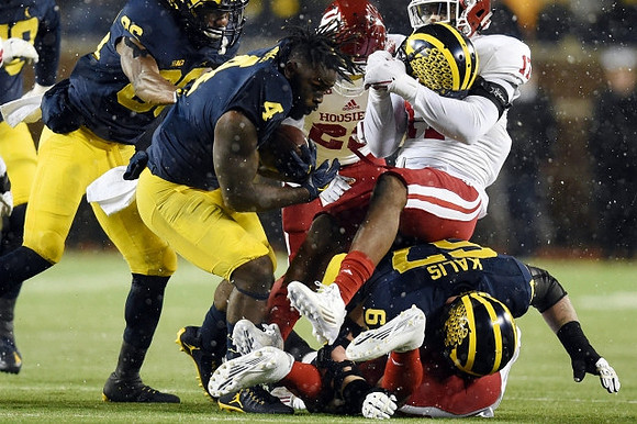 Jehu Chesson (86), De'Veon Smith (4), and Kyle Kalis (67)