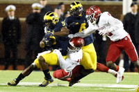 Jabrill Peppers (5) and De'Veon Smith (4)