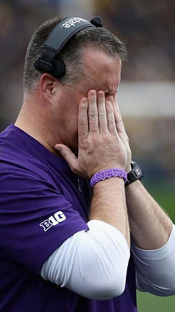Northwestern Head Coach Pat Fitzgerald