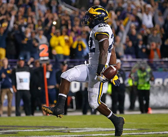 Karan Higdon (22)