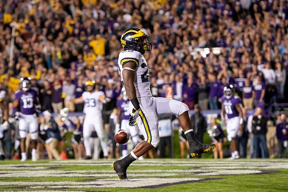Karan Higdon (22)