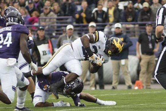 Karan Higdon (22)