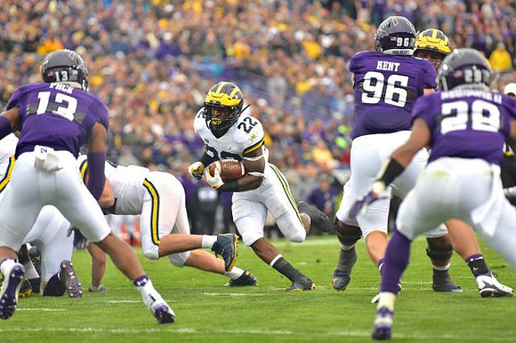 Karan Higdon (22)