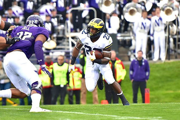 Karan Higdon (22)