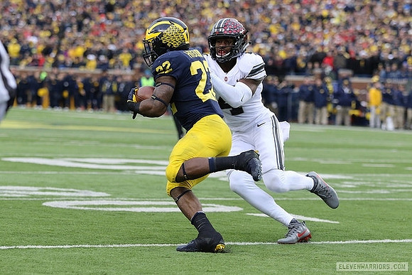 Karan Higdon (22)