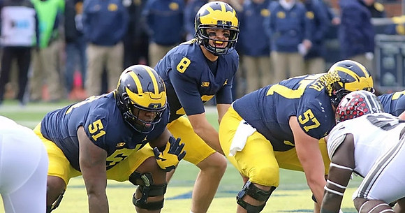 Cesar Ruiz (51), John O'Korn (8), and Patrick Kugler (57)