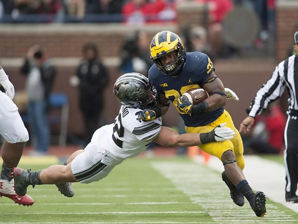 Karan Higdon (22)