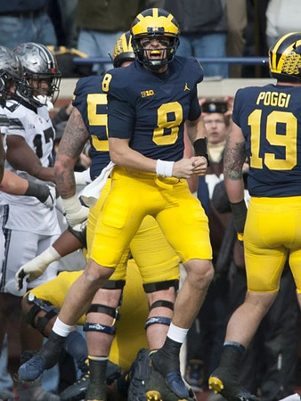 John O'Korn (8) and Henry Poggi (19)