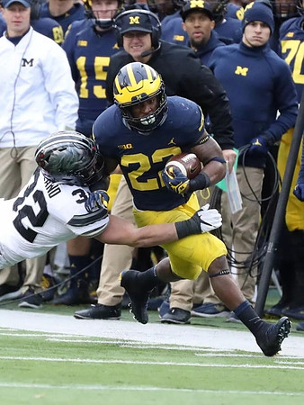 Karan Higdon (22)