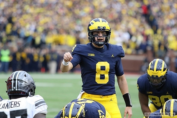 John O'Korn (8) and Khalid Hill (80)